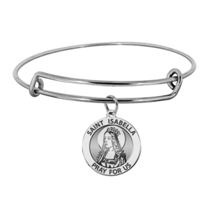 Saint Isabella Expandable Bracelet