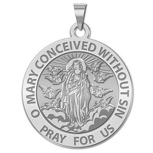 Immaculate Conception Religious Medal   EXCLUSIVE 