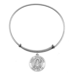 Saint Philomena Expandable Bracelet