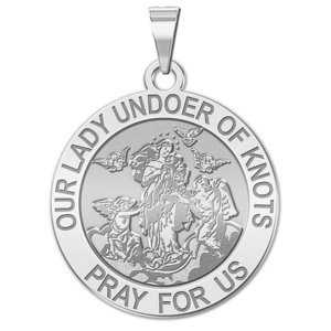 Our Lady Undoer of Knots Religious Medal   EXCLUSIVE 