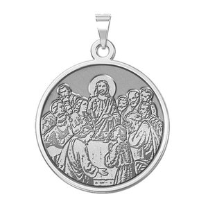 The Last Supper Round Religious Medal  EXCLUSIVE 