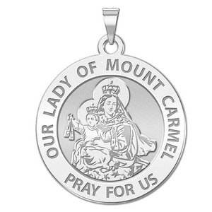 Our Lady of Mount Carmel Religious Medal   EXCLUSIVE 