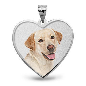 Heart with Border Photo Pendant Picture Charm