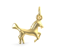 Leaping Horse Charm