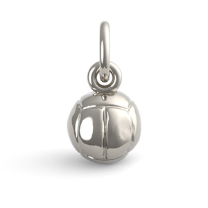 Volleyball Accent Charm