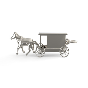 Amish Wagon Charm 2254 
