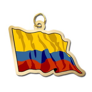 Colombia Flag Charm