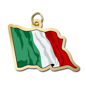 Italy Flag Charm