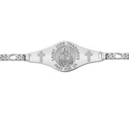14k Gold Sterling Silver Saint Relgious Bracelets Saint Jude Bracelet Exclusive