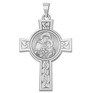 Saint Anthony Cross Religious Medal   EXCLUSIVE 