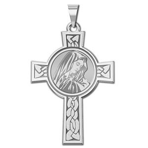 Our Lady of Sorrows Cross Religious Medal  EXCLUSIVE 