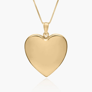 Build Your Own Gold 2 Picture Heart Locket