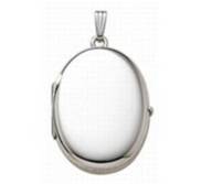 Build Your Own Sterling Silver 4 or Four Picture Oval Locket