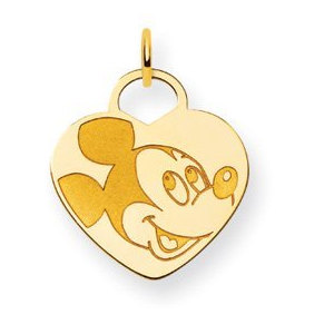 Disney Mickey Mouse Heart Charm