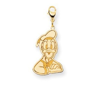 Disney Donald Duck Large Lobster Clasp Charm