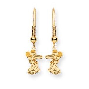 Disney Mickey Mouse Dangle Wire Earrings