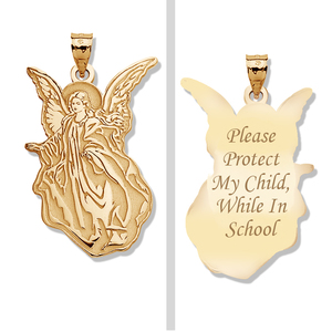 Guardian Angel  Protect My Child  Double Sided Pendant   EXCLUSIVE 