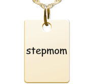 Stepmom Rectangle Shaped Charm