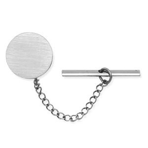 Engravable Round Tie Tack