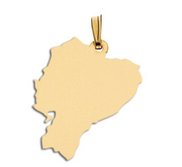 Ecuador Pendant or Charm