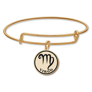 Virgo Symbol Expandable Bracelet