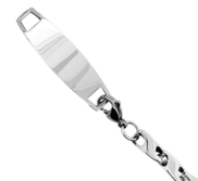 Custom Engraved Stainless Steel Men s ID Bracelet