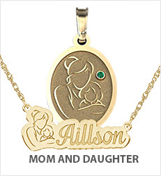 Mother with Daughter Pendants