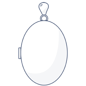 Oval Lockets